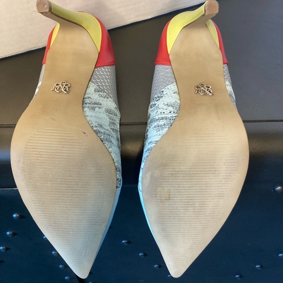 Rock N Republic Heels Faux Snakeskin Multicolor 7.5 Sexy - Picture 6 of 8